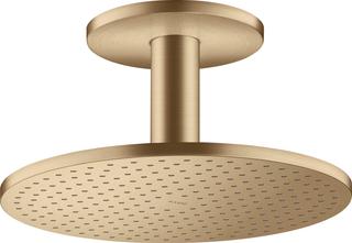 hansgrohe Kopfbrause 300 1jet Axor mit Deckenanschluss, brushed bronze
