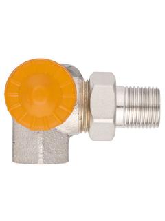 AFRISO Thermostat-Ventilunterteil Vario-DP Winkel-Eck links DN15