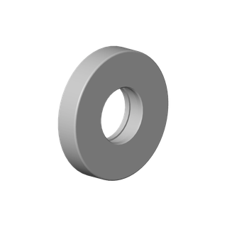 DO Rosette ERSATZTEILE 082797504 D 55 x 10 mm Platin gebürstet