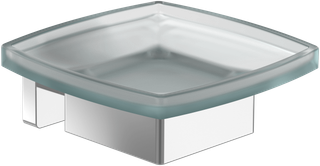 V&B Seifenspender Elements Striking chrom, 120x106x45ml, Glas satiniert