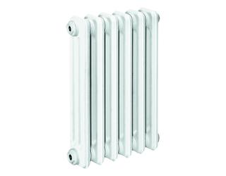 HG-TEC DIN-Gussradiator Berlin RAL 9010 22 Glieder BH 580 NA 500 BL 1320 BT 110