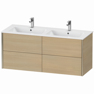 DU WTU XViu wandhängend,560x1280x480mm 4SK.,champ.matt/mediter. eiche ES Ah. re