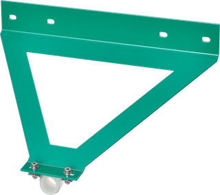 AR Wandarmhalterung, für Wandarm DN20, 270x170x240 mm, Stahlblech, grün