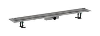 hansgrohe Duschrinne RainDrain Compact 1200mm, Set, befl, f Standardinst., chr