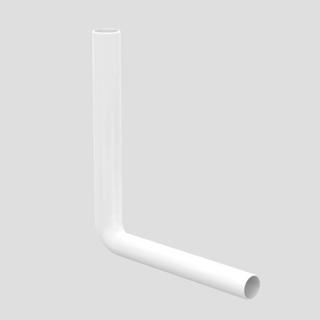 Sanit Spülbogen d 50x44mm, Schenk. (H) 390x(L) 350mm, we