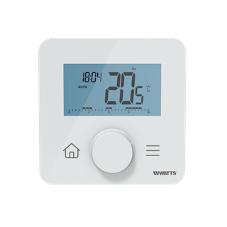 Watts Funk-Uhrenthermostat BT-DP03-RF weiß, elektronisch
