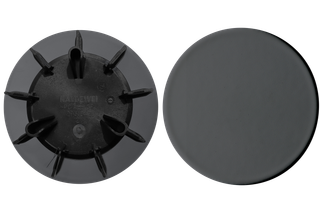 Kaldewei Ablaufdeckel KA 90 emailliert, cool grey 80