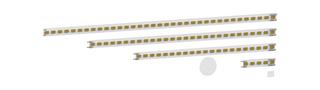 KE LED-Satz Lumos LSP Ersatzt.SPS 90105 2xGesamtlänge 630+607mm f. 14597/8.15