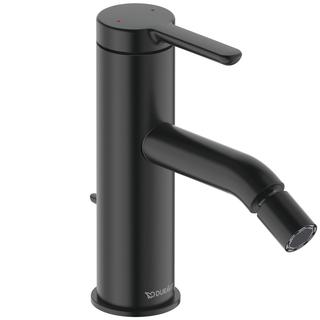 Duravit Bidet-Einhebelmischer C.1 Ausladung 121 mm, mit Zugstangen-Ablaufgarnitur