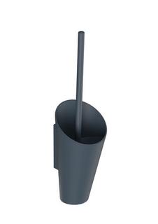 HEWI Toilettenbürstengarnitur 801 458x130x140mm, Wandmont., m, anthr