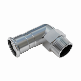 IBP Winkel 90Gr A- Press Inox PS26092G 22 x R3/4" 316L