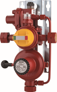 GOK Flaschenanlage AUV-ND 12 m automatischem Umschaltventil, 50 mbar