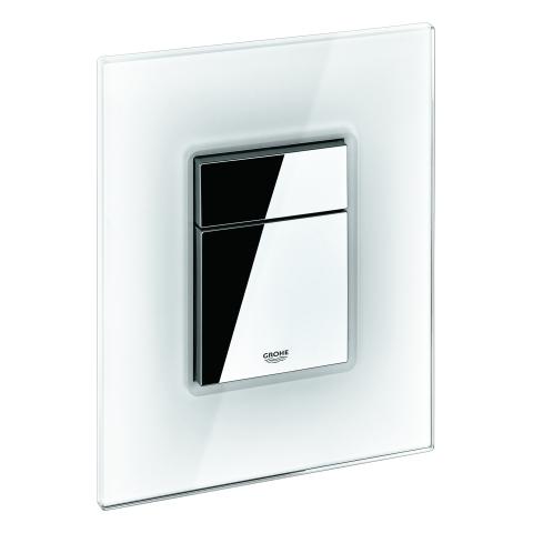 Artikelbild 1 des Artikels „GROHE Abdeckplatte 42369 mit Drucktaste moon white “