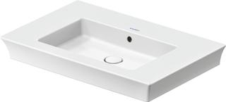 Duravit Möbel-Waschtisch White Tulip 75x49cm, o. HL, we WG, m ÜL, HLB