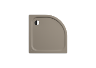 Kaldewei Duschwanne ZIRKON 604-2 90x90x3,5cm, m Träg., P-E, warm grey60