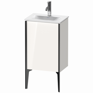 Duravit Waschtisch-Unterschrank XViu 43x31x59,1cm, sw m, T. li, we hochglanz