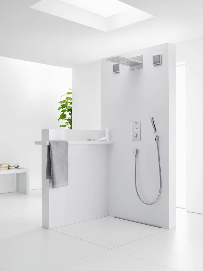Artikelbild 4 des Artikels „hansgrohe Stabhandbrause PuraVida 120 DN 15, Brausekopf 150mm, 1jet, chrom chrom“