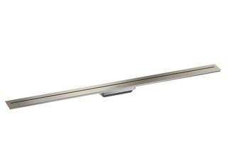 hansgrohe Duschrinne AXOR Drain 1200mm, Fertigset, z W, brush. ni.