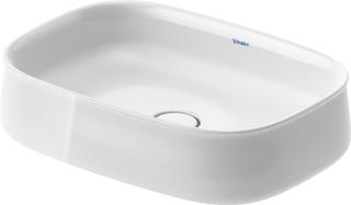Duravit Aufsatzbecken Zencha 55x39cm, o HL, ÜL, HLB, geschli., we, WG