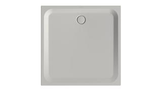 Duschwanne BetteUltra 8720 120x120x3,5cm, Antirutsch/Pro, silver