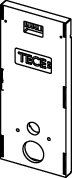 TECE Rohbauschutz für TECElux WC-Module