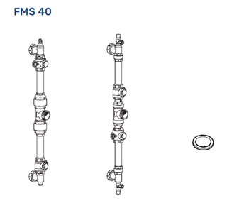 NIBE FMS 40 Rohrsatz