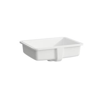 Laufen Einbau-Waschtisch Savoy 50x39,5cm, u, o HL, recht., m ÜL, we.