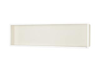 ESS Einbau-Schrank BOX 10 120 x 30 x 10 cm, Wandnische, Rahmen poliert