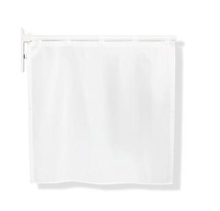 HEWI Duschspritzschutz 801 light 880x850mm, umbra