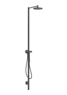hansgrohe Nature Duschsäule Axor Starck m Kopfbr., Handbr., brushed black chrome