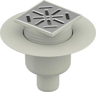 Uponor Aqua Ambient Bodenablauf C senkr. standard FI 50
