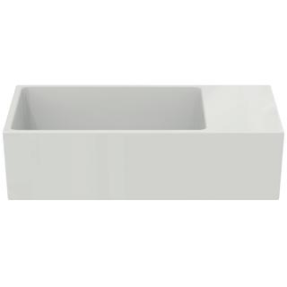 IS Handwaschbecken Extra 45x25x15cm, o HL, m ÜL, geschli., we.