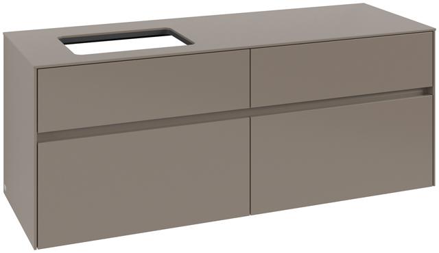 Artikelbild 1 des Artikels „V&B Waschtischunterschrank Collaro 140x54,8x50cm, WT links, truffle grey truffle grey“