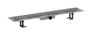 hansgrohe Duschrinne RainDrain Compact 1000mm, Set, befl, f Standardinst., chr