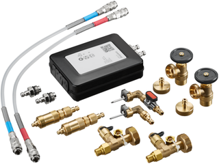 Oventrop Messsystem OV-DMC 3 m WLAN-Funktion, mit Zubehör, im Koffer