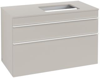 V&B Waschtisch-Unterschrank Venticello 95,7x60,6x50,2cm, WT re, Gr. wh., so Gr