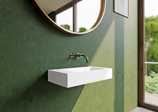 Kaldewei Wand-Handwaschtisch PURO 3162 55 x 30 x 10 cm
