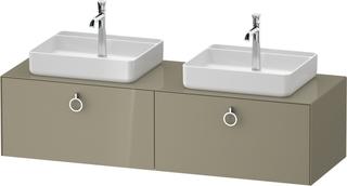 Duravit WT-Unterschrank White Tulip 160x55cm, st-g g, N R/ohne Beleuchtung