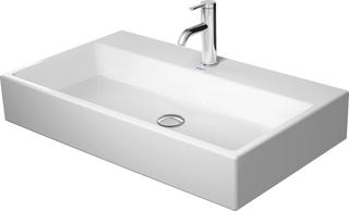 Duravit Möbel-WT geschliffen Vero Air 80x47, we WG, m HL, o ÜL, m Hahnlochbank
