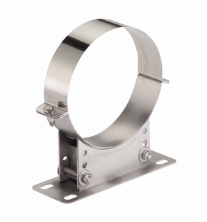 Zehnder Wandhalter ComfoVent d= 180mm, Wandabstand 50-90mm, Edelstahl