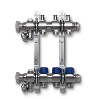 SANHA Heizkreisverteiler Heat VT-RE Edelstahl, 4"