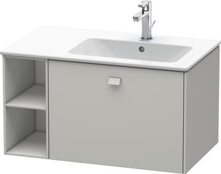 Duravit Waschtisch-Unterschrank Brioso 82x47,9x44,2cm, 1 AZ, B re, betongr ma