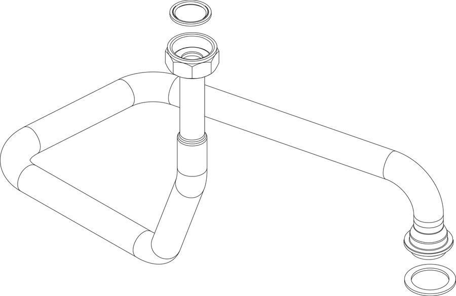 Artikelbild 1 des Artikels „BOSCH Ersatzteil TTNR: 87186500230 Gasrohr vertikal “