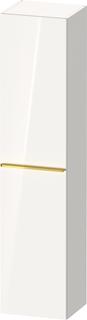 Duravit Hochschrank D-Neo 40x36cm, 1 Tür, 5 Bö, An R, g pol/w hgl