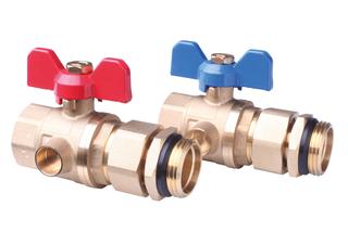Danfoss Kugelhahn 1 mit Verschraubung