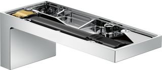 hansgrohe Wanneneinlauf Axor MyEdition Ausl. 176mm, Wandmont., o. Platte, chrom