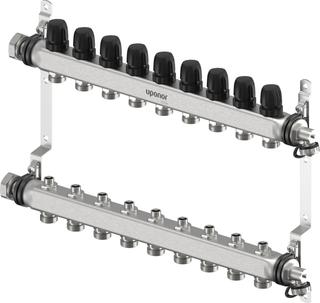 Uponor Heizkreisverteiler Vario S LS 9xG 3/4