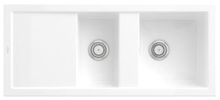 V&B Spüle Subway 80 m Abl.garn + Hand., we. alp CeramicPlus