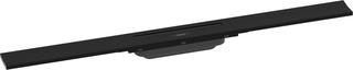hansgrohe RainDrain Flex Duschrinne 800mm, schwarz matt, Fertigset, kürzbar
