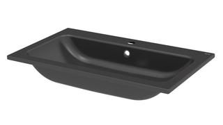 Einbau-Waschtisch BetteOne A139 80x49,5cm, HLW1, PW, anthracite